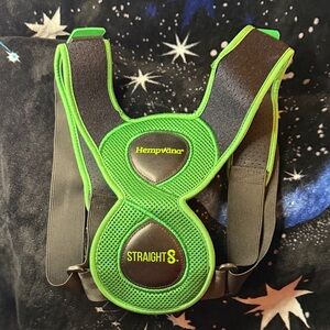 Straight 8 Green and Black Posture Corrector